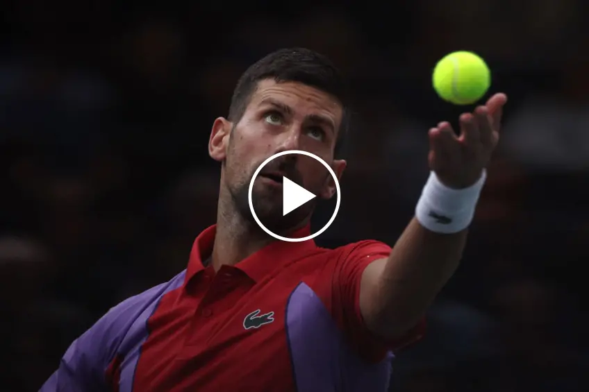 WATCH: Novak Djokovic beats Tallon Griekspoor in Paris-Bercy, the highlights
