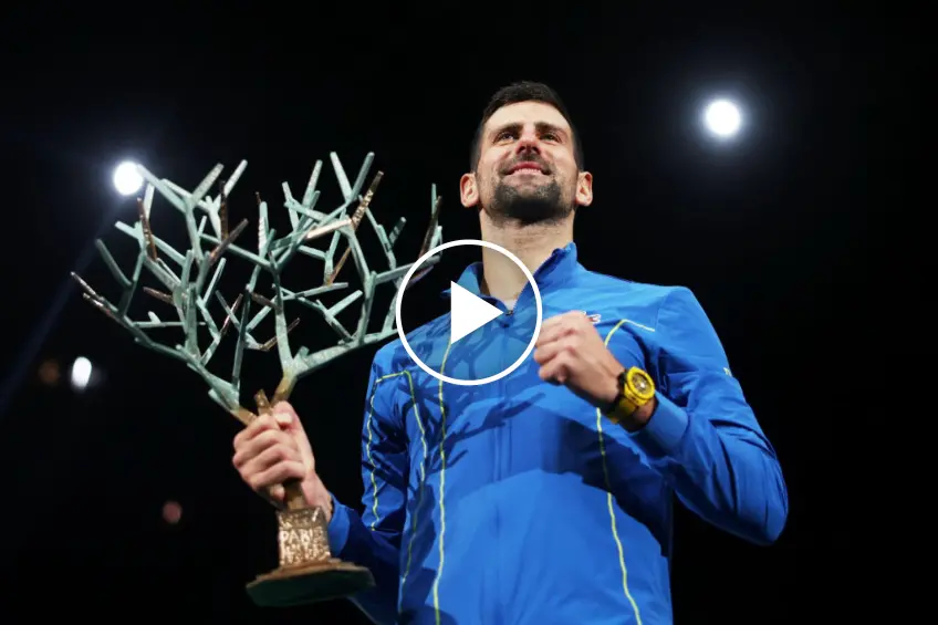 Novak Djokovic defeats Grigor Dimitrov: the highlights of his historic victory