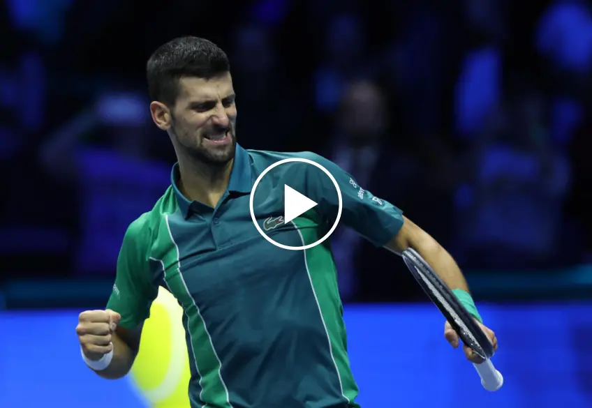 ATP Finals: Novak Djokovic destroys Carlos Alcaraz! The highlights
