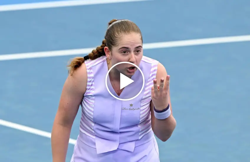 WATCH Jelena Ostapenko yelled the chair umpire: "You ruin my matches!"