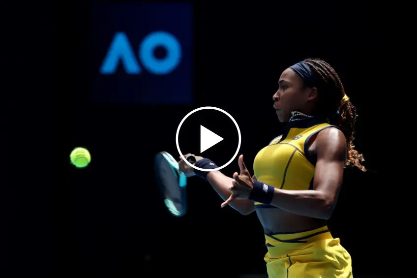 Coco Gauff is a wall: Kostyuk can do nothing against her defense of the US