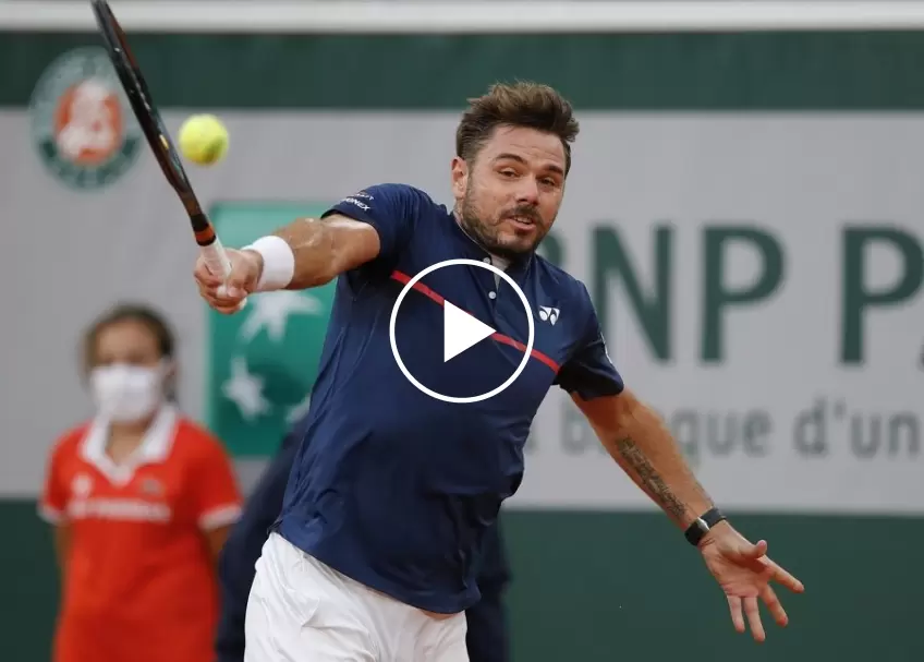 Roland Garros 2020: Stan Wawrinka vs Dominik Koepfer's highlights