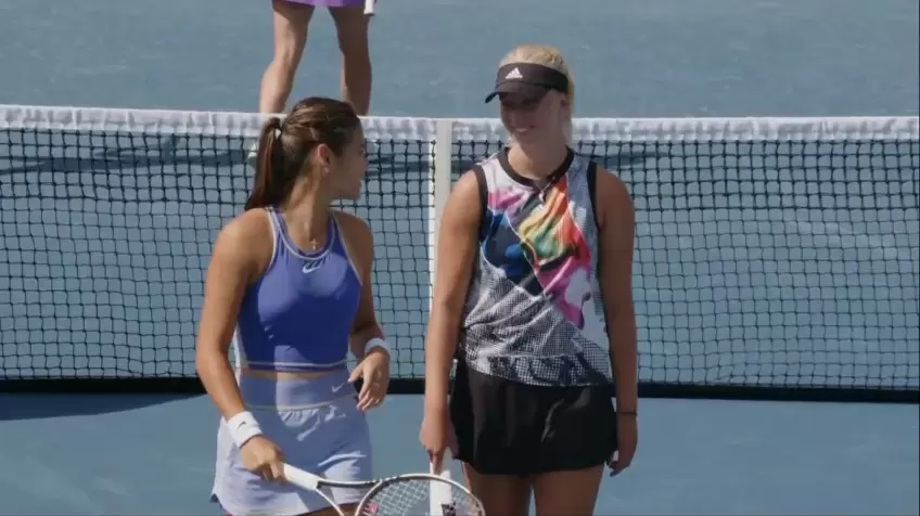 Washington: Emma Raducanu beaten in her first WTA doubles match 