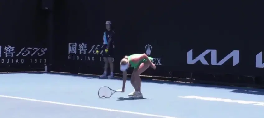 Watch: Anastasia Potapova destroys racket, Kaja Juvan then does something outstanding