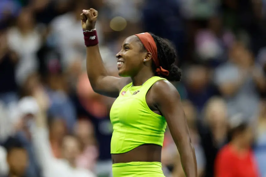 Watch: Coco Gauff announces Novak Djokovic before Serb's match on Arthur Ashe