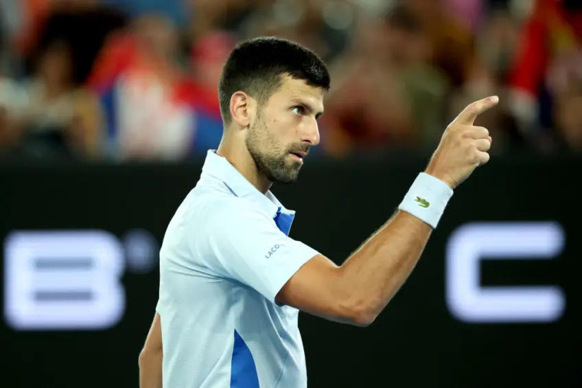 Watch: Novak Djokovic confronts heckler & on challenging him to prove he is tough guy