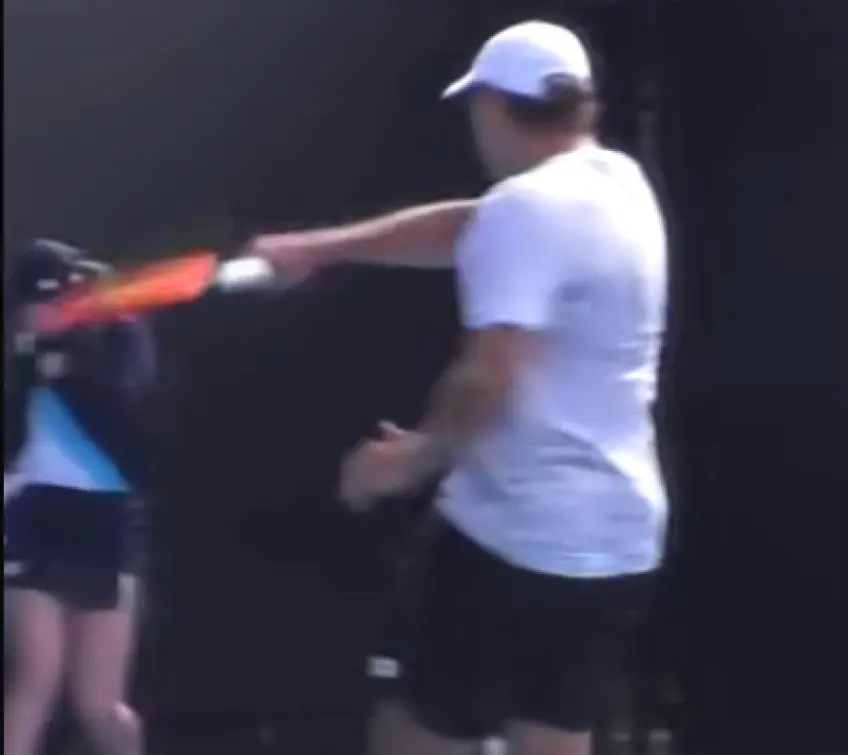 Watch: Pavel Kotov's shocking outburst leaves AO ball girl absolutely terrified