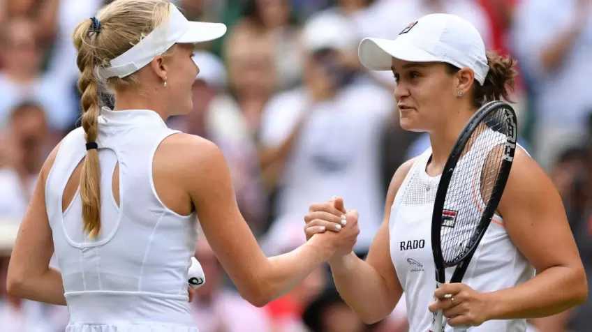 What Ashleigh Barty told Harriet Dart about her future