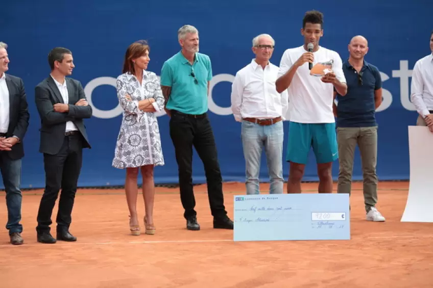 What connects Novak Djokovic and Felix Auger-Aliassime?