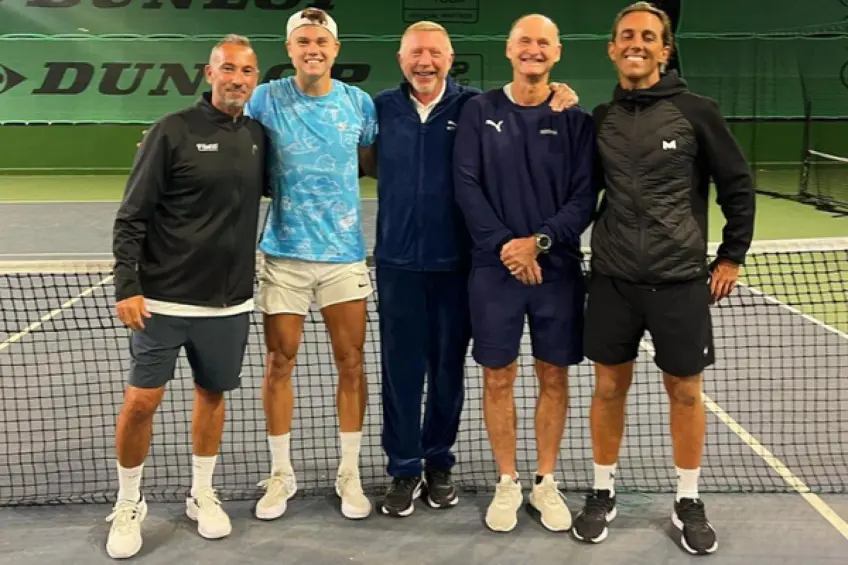 Will Boris Becker become Holger Rune's new coach?