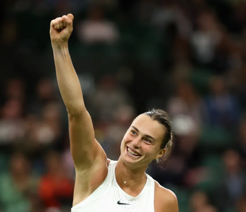 Wimbledon: Aryna Sabalenka, Ons Jabeur only two winners on rain-marred day at AEC