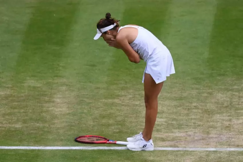Wimbledon sensation Tatjana Maria, 34, reacts to making maiden Grand Slam semifinal 