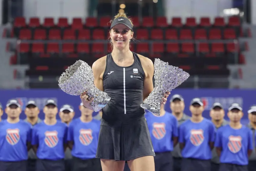 WTA Elite Trophy: It's two-for-two for Beatriz Haddad Maia in Zhuhai