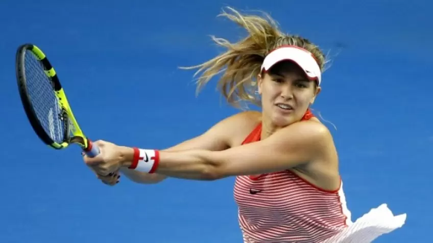 WTA KUALA LUMPUR- Eugenie Bouchard and Sabine Lisicki advance into the second round