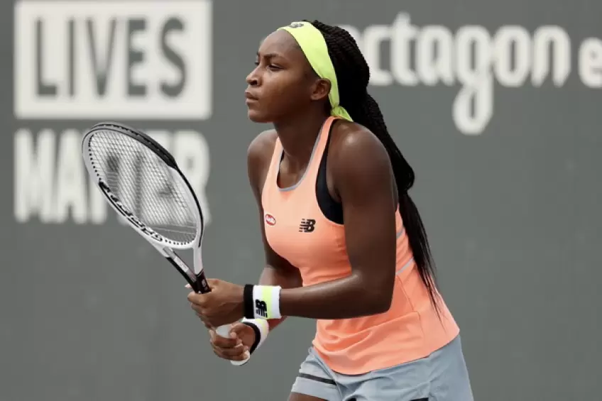 WTA Lexington: Cori Gauff follows Serena and Venus Williams. Fernandez ousts Stephens