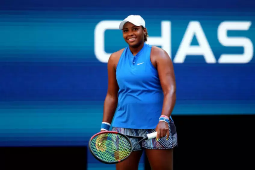 WTA US Open: Attacking Taylor Townsend topples Wimbledon champion Halep